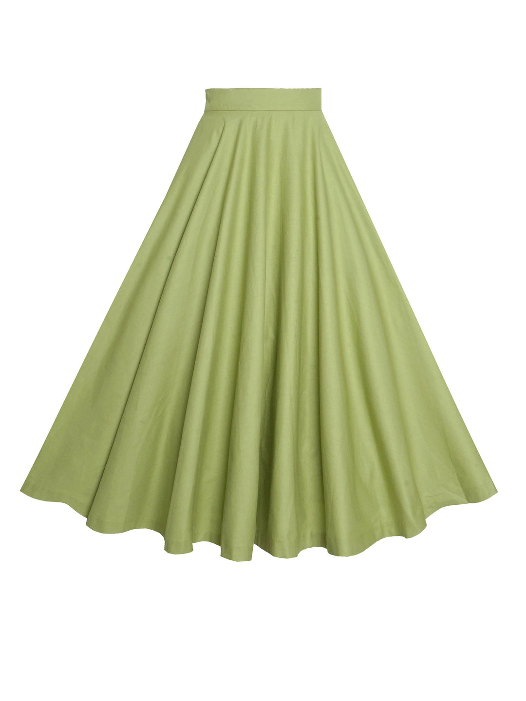 RTS - Size L - Lindy Skirt in Matcha Green Cotton