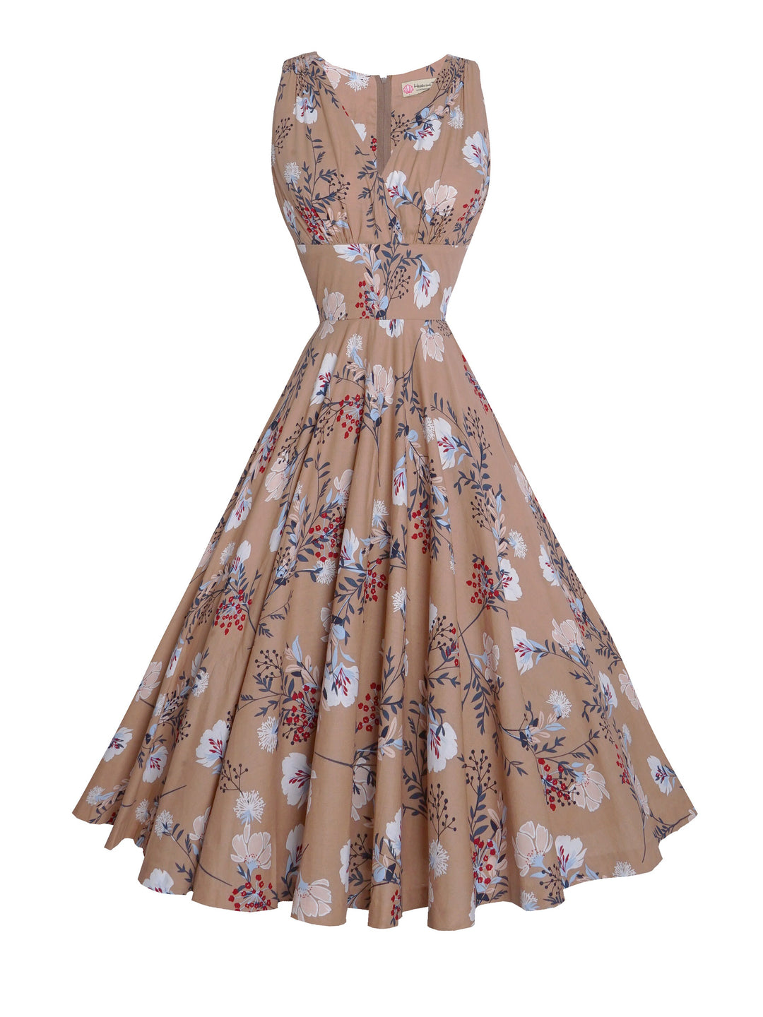 RTS - Size S - Carolyn Dress "Desert Flower" Floral Print