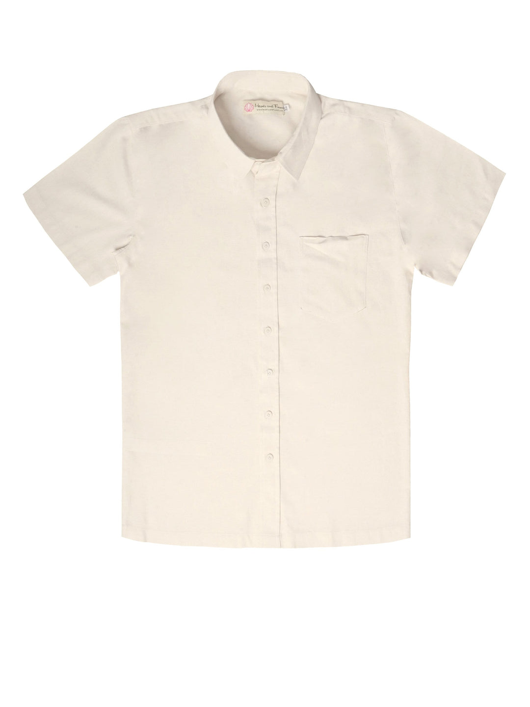 RTS - Size XL - Men's Shirt in Parchment Ivory Linen