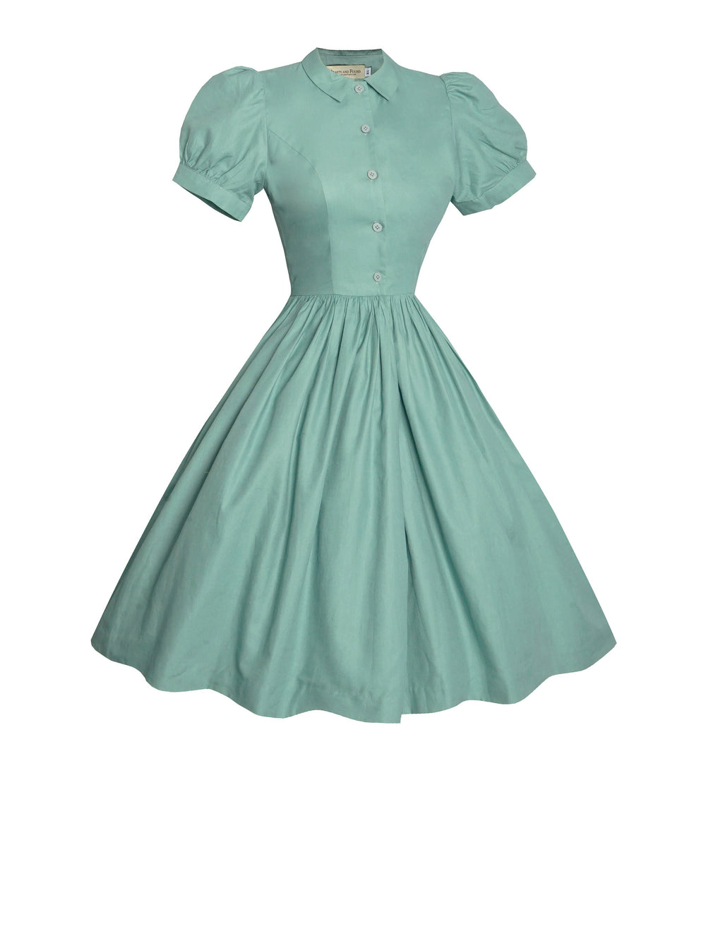 RTS - Size XS - Judy Dress in Jade Green Cotton