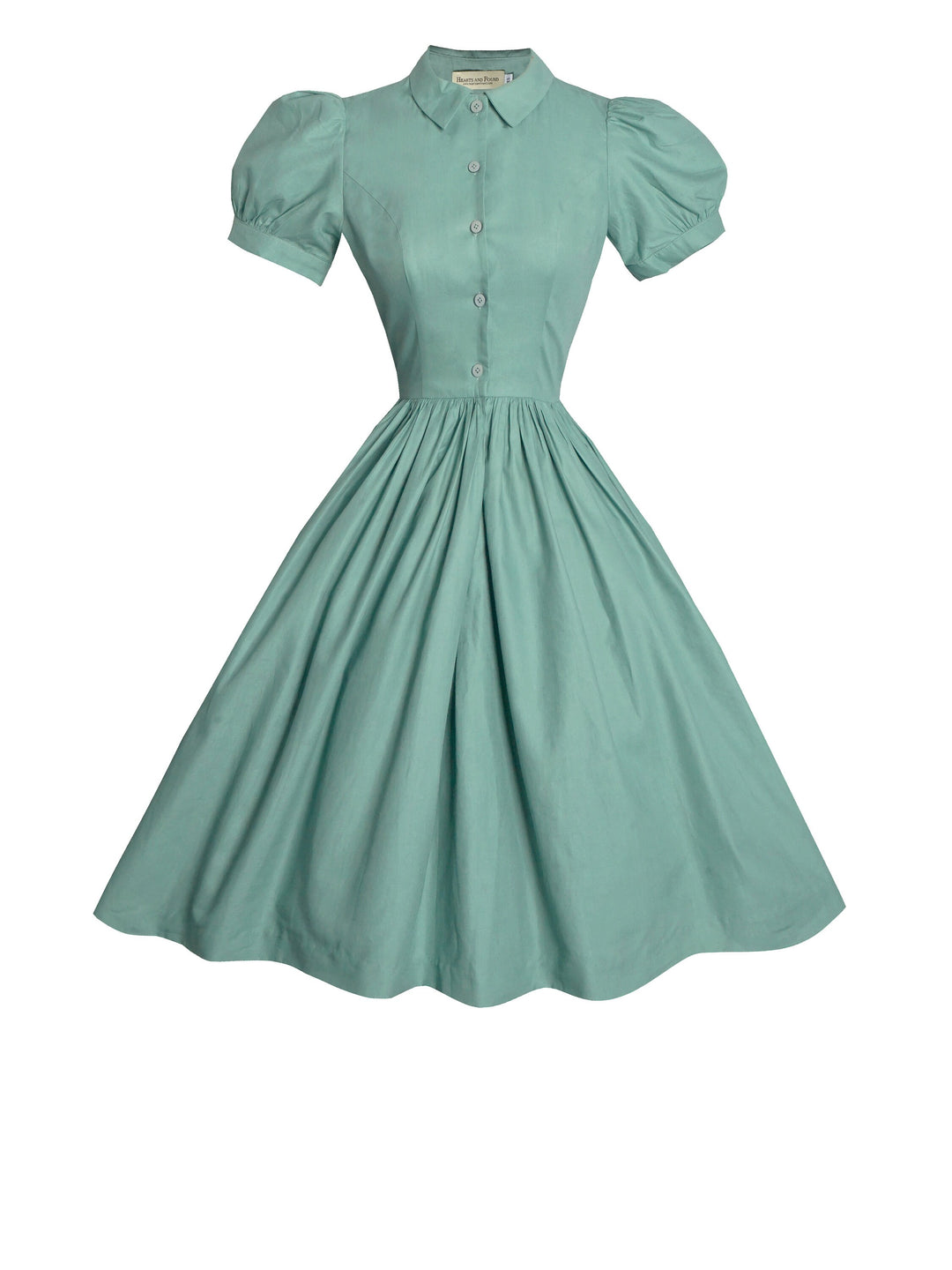 RTS - Size XS - Judy Dress in Jade Green Cotton