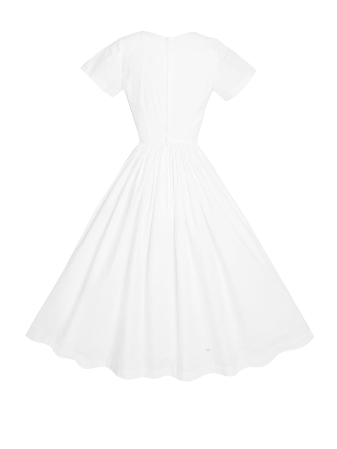 RTS - Size S - Dorothy Dress in White Cotton