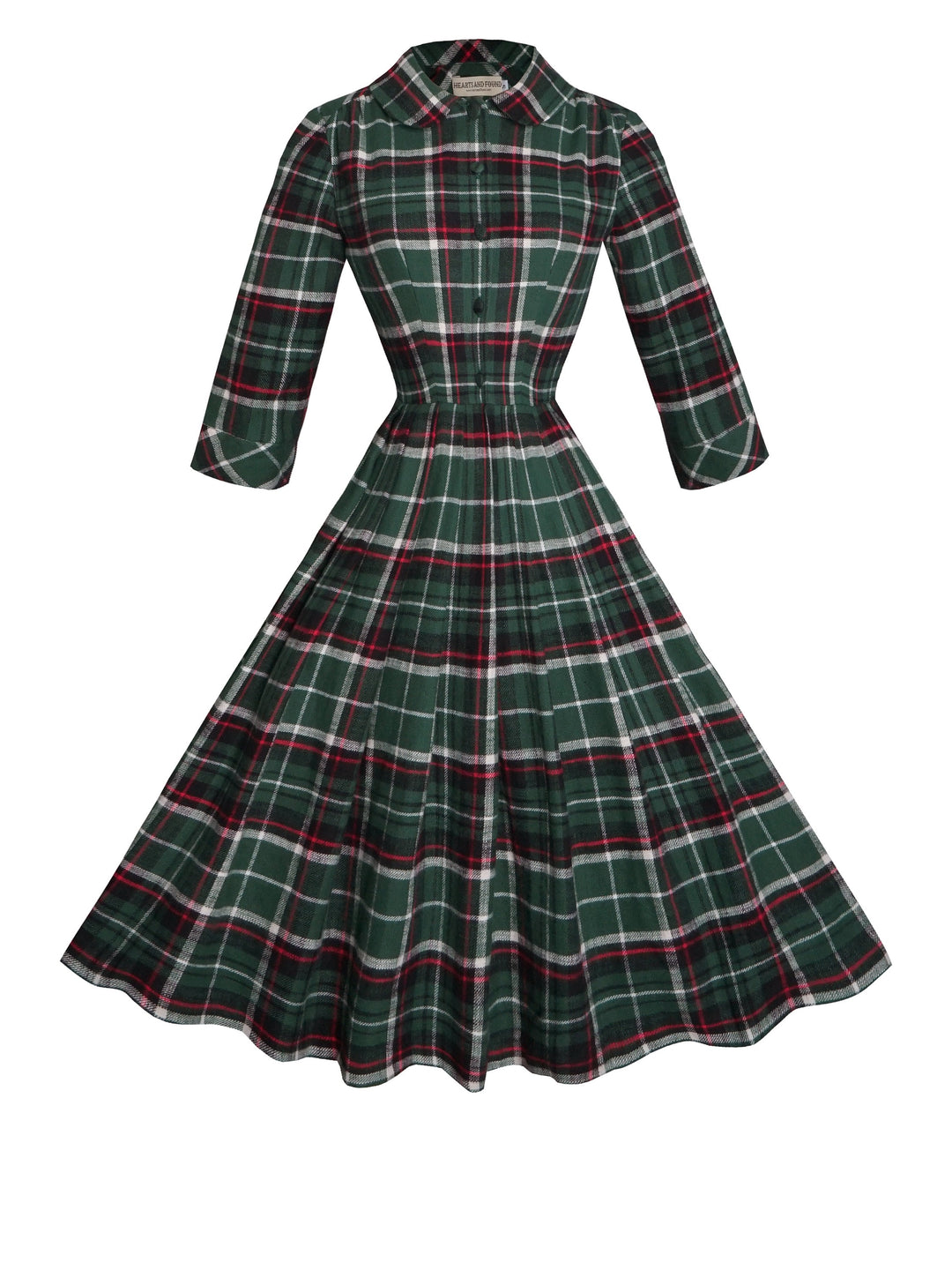 RTS - Size S - Wendy Dress "Norwich Plaid"