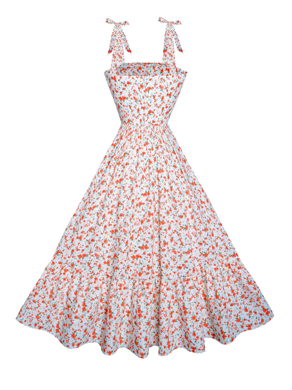 RTS - Size S - Chelsea Dress "Orange Blossom Special"