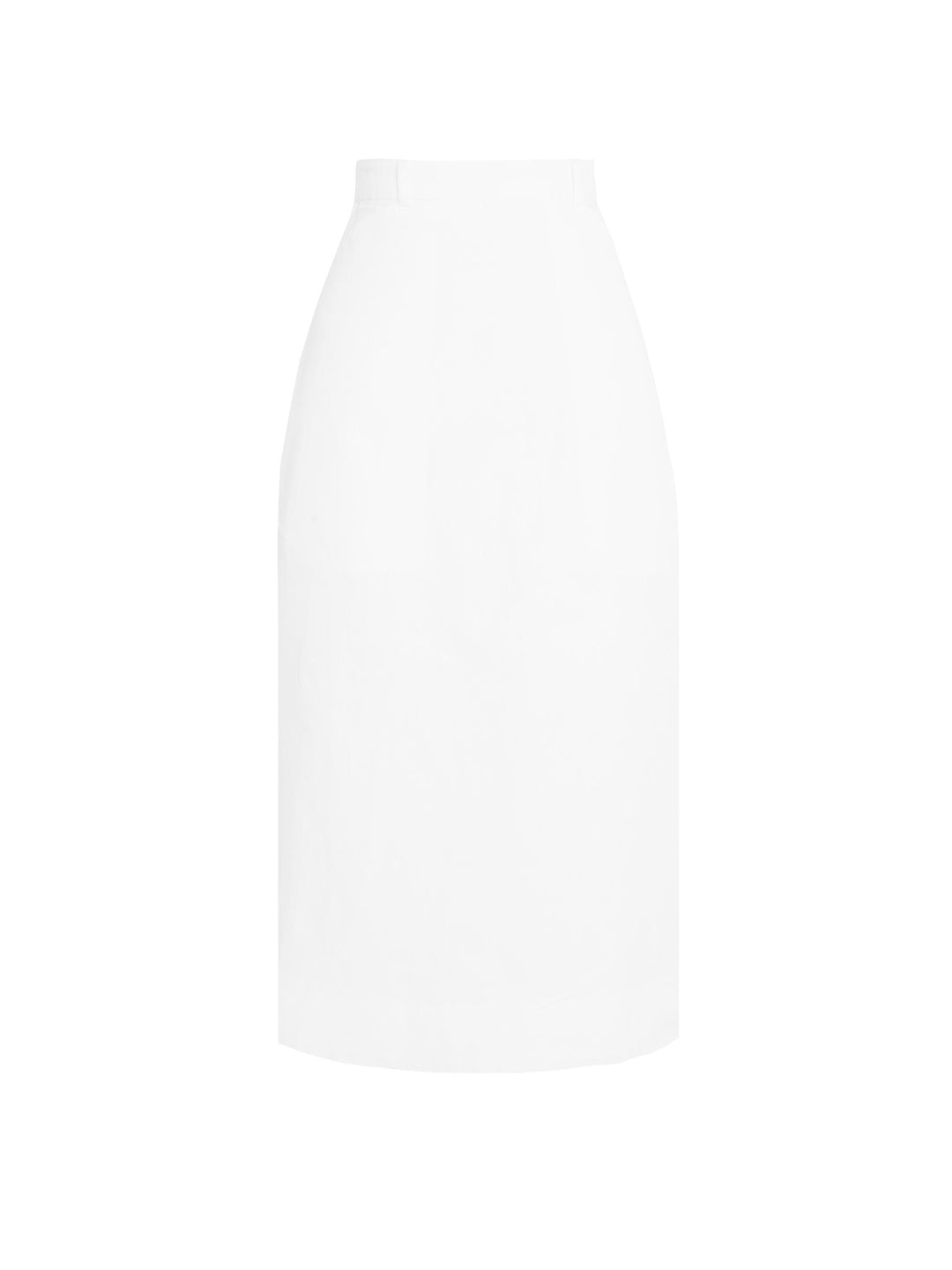RTS - Size S - Draper Skirt in White Cotton