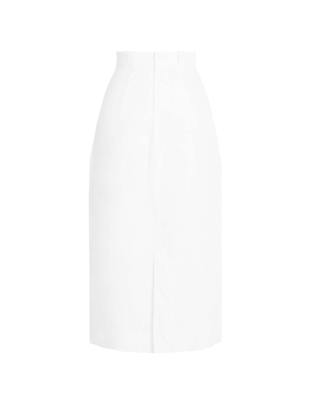 RTS - Size S - Draper Skirt in White Cotton