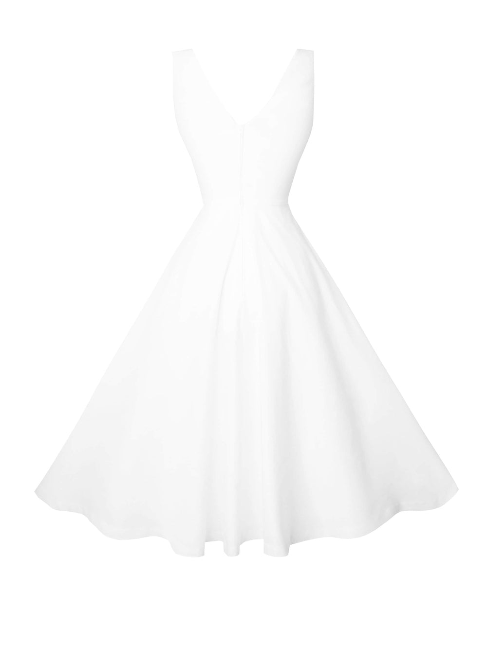 RTS - Size S - Diana Dress in White Cotton