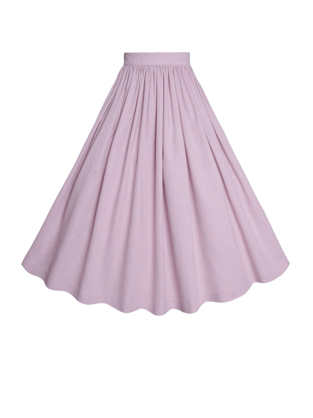 MTO - Lola Skirt in Lilac Purple Linen