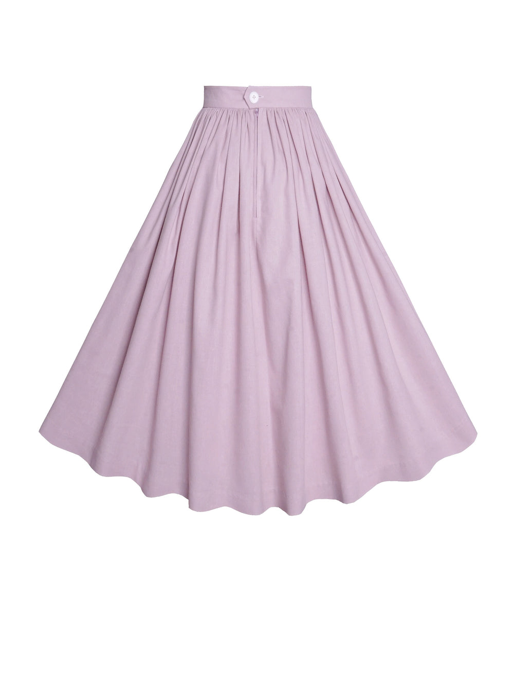 MTO - Lola Skirt in Lilac Purple Linen