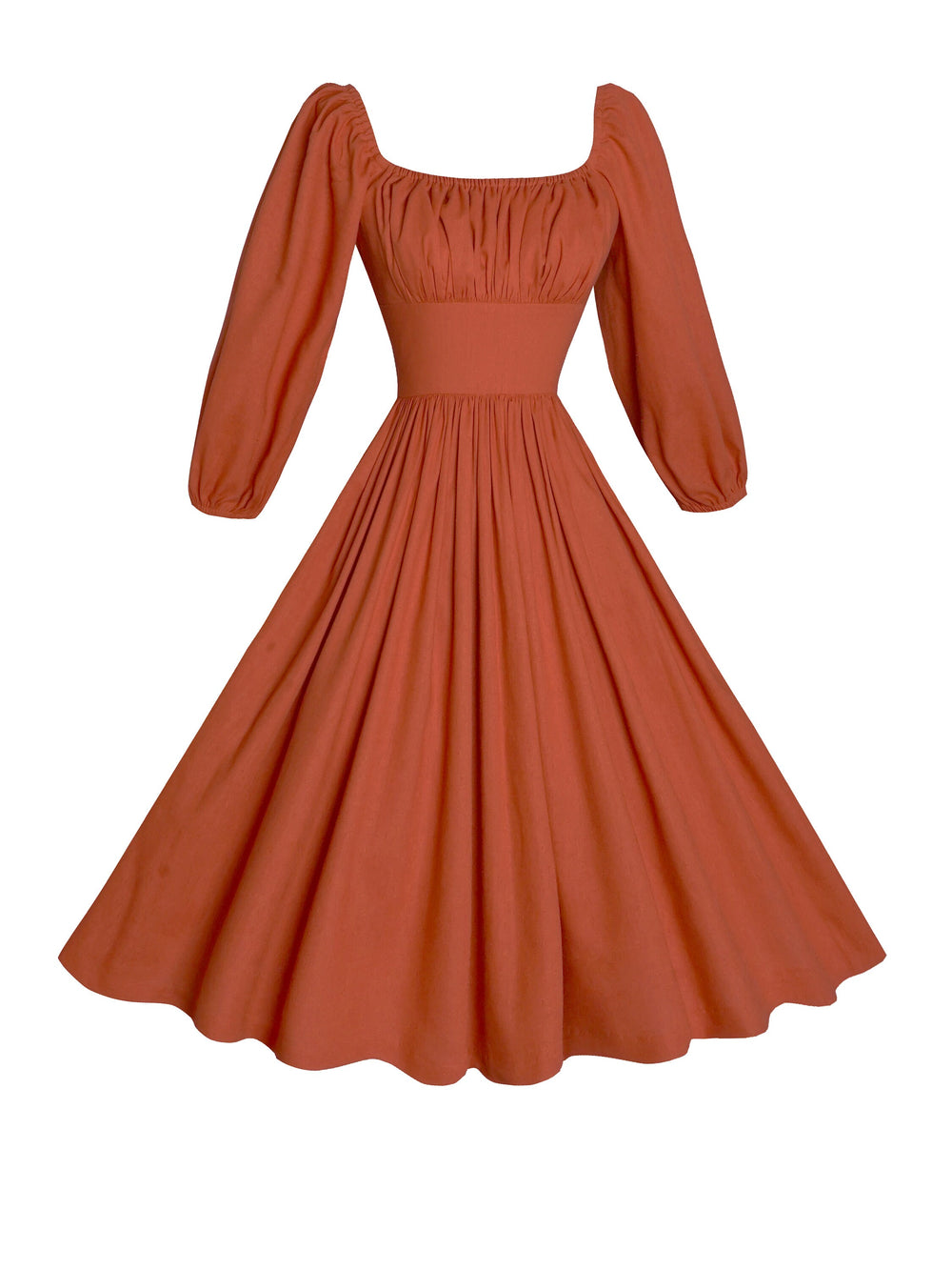 MTO - Sydney Dress in Redwood Linen