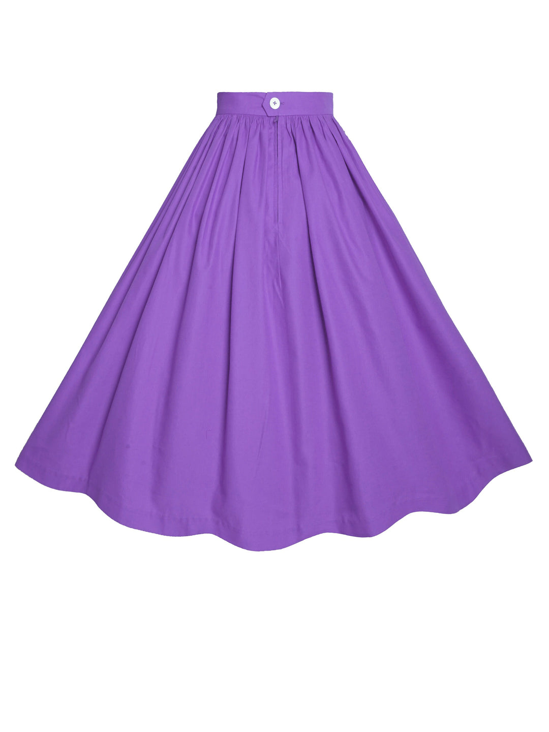 RTS - Size S - Lola Skirt in Amethyst Purple Cotton