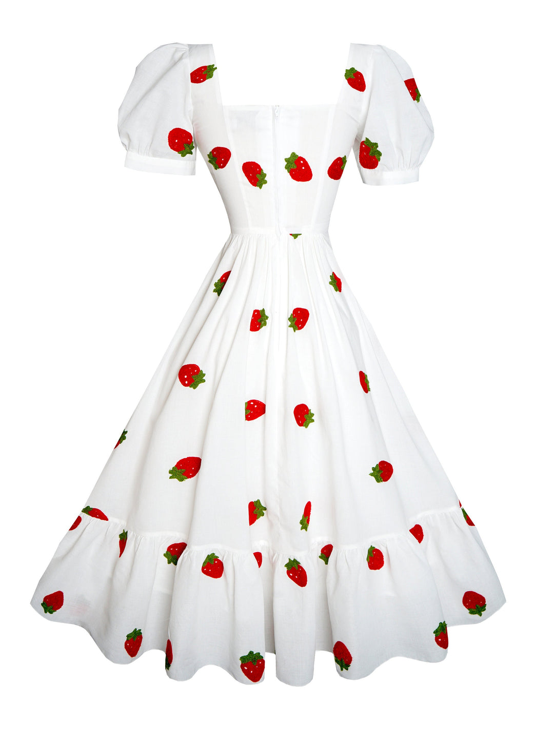 MTO - Isadora Dress "Strawberry Delight"