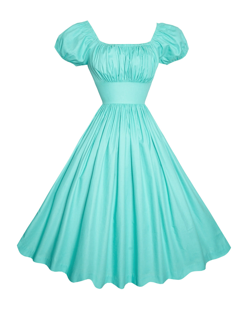 RTS - Size M - Loretta Dress in Mint Green Cotton