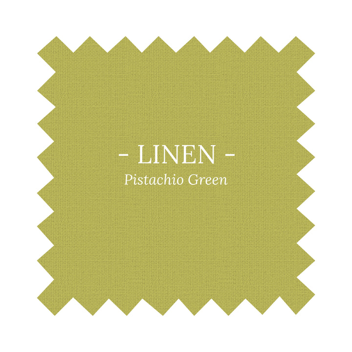 Fabric in Pistachio Green Linen