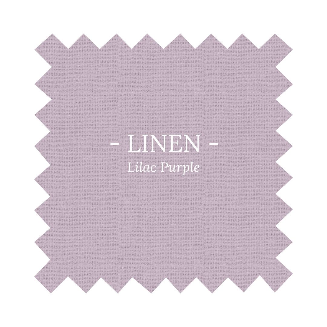 Fabric in Lilac Purple Linen