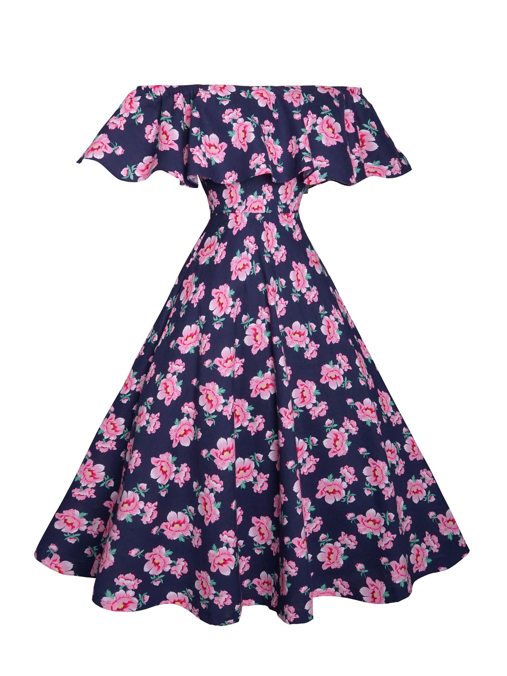 RTS - Size S - Dauphine Dress "Tokyo Rose"