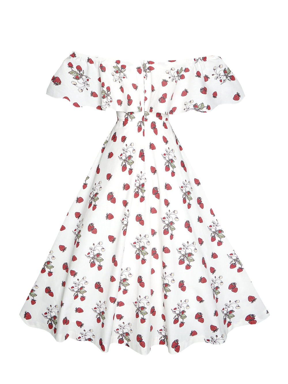 MTO - Dauphine Dress "Strawberry Picking Season"
