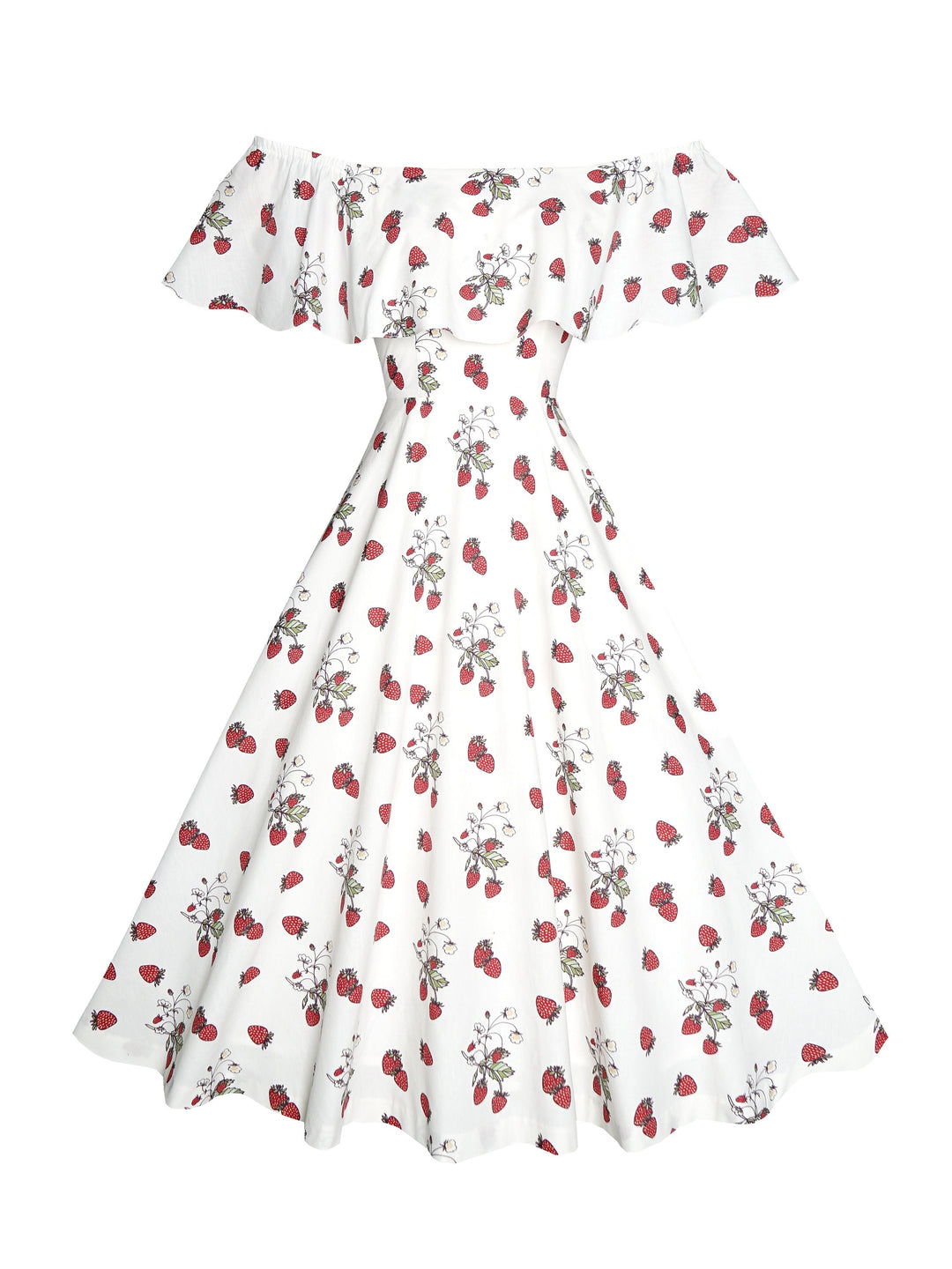 MTO - Dauphine Dress "Strawberry Picking Season"