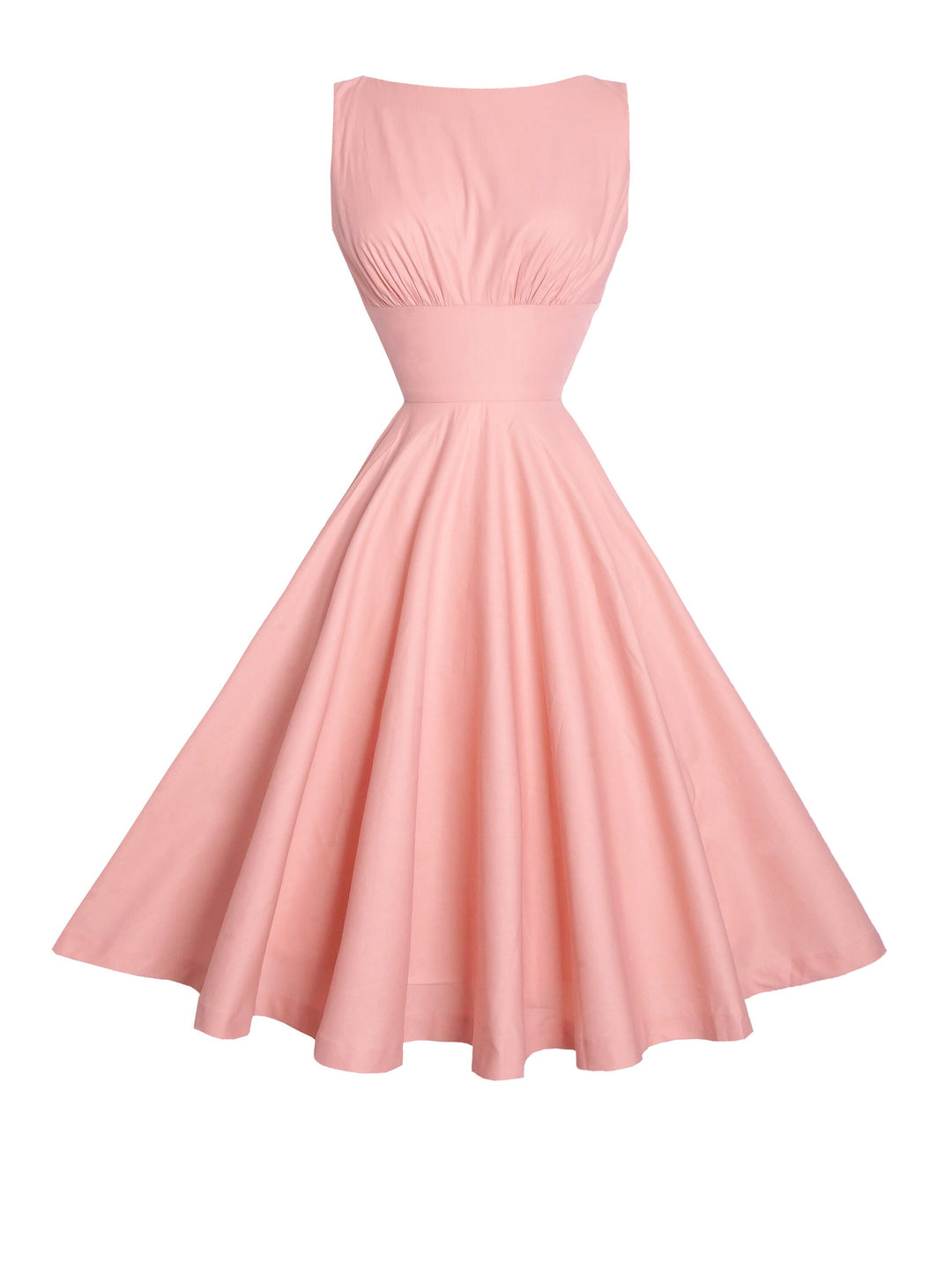 MTO - Norma Dress Dusty Pink Cotton