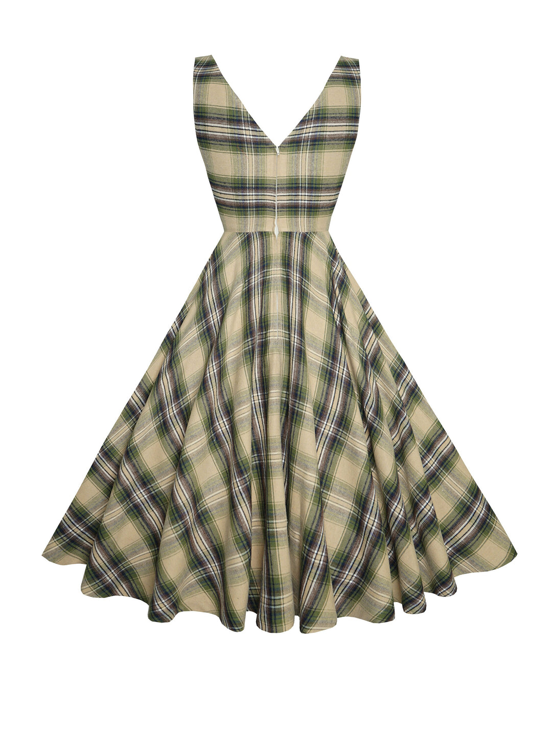 RTS - Size S - Diana Dress "Greenwich Plaid"