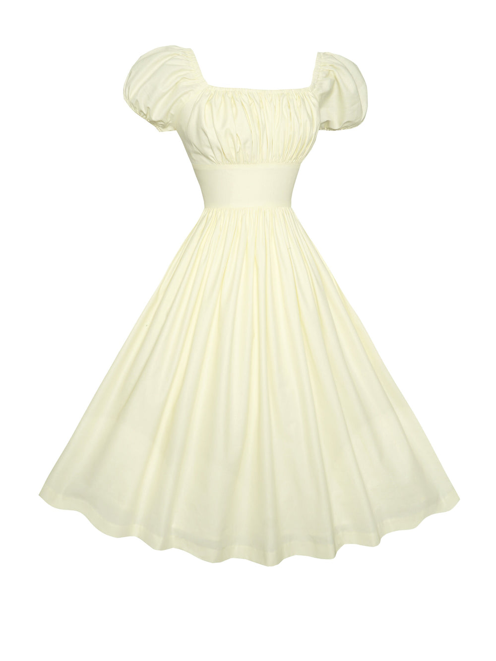 MTO - Loretta Dress in Cream Cotton