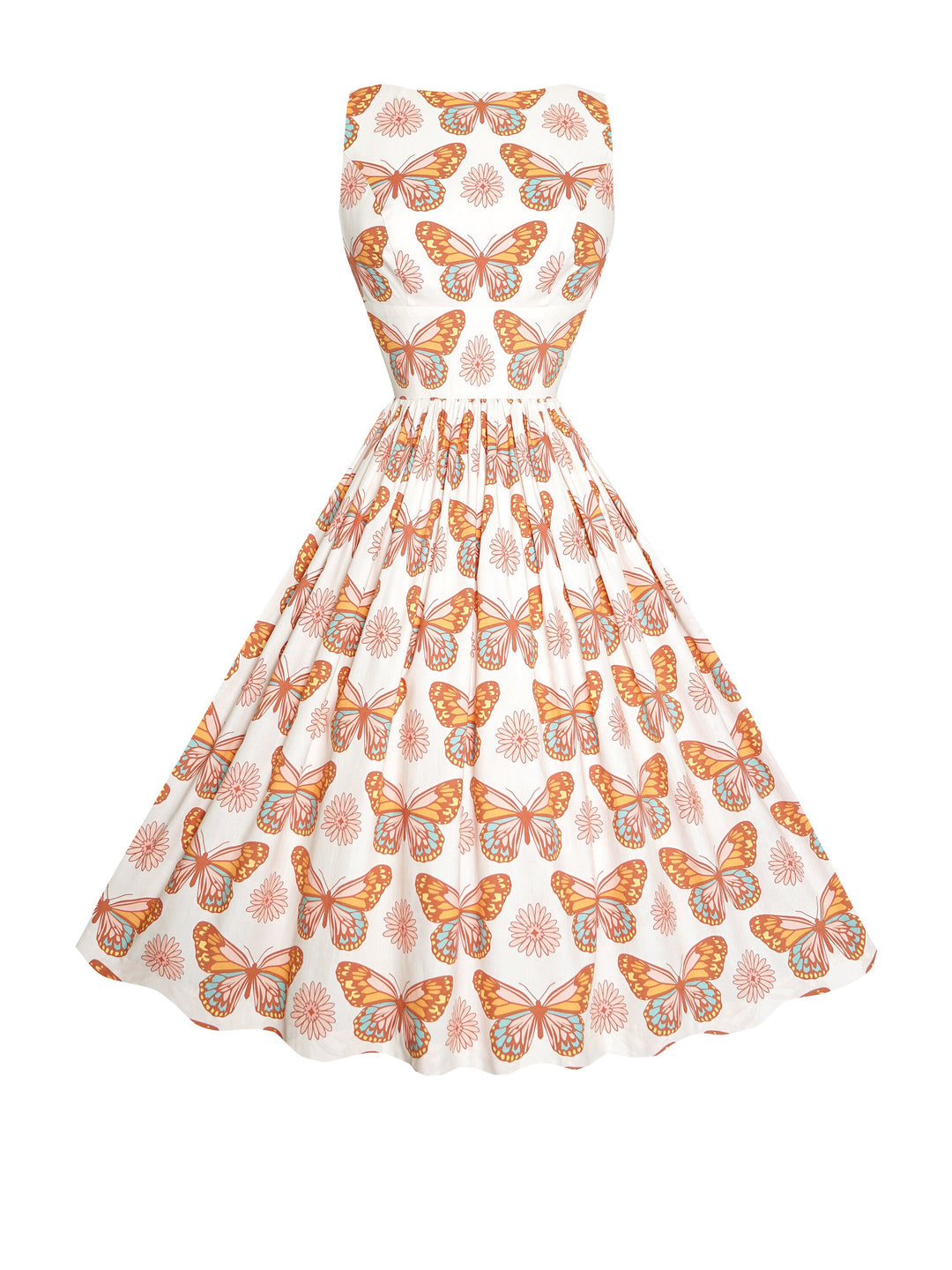 RTS - Size S - Madeline Dress "Marigold Wings"