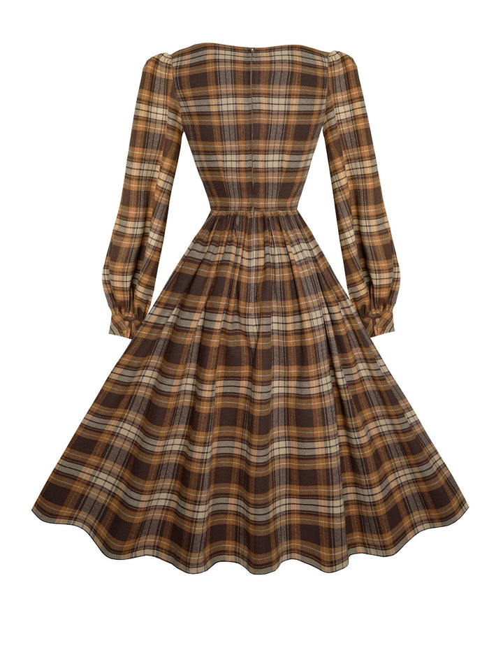 MTO - Harlow Dress in "Chalet Plaid"