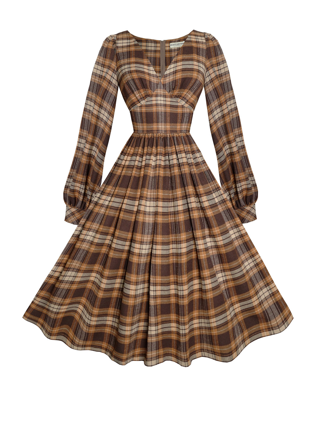 MTO - Harlow Dress in "Chalet Plaid"