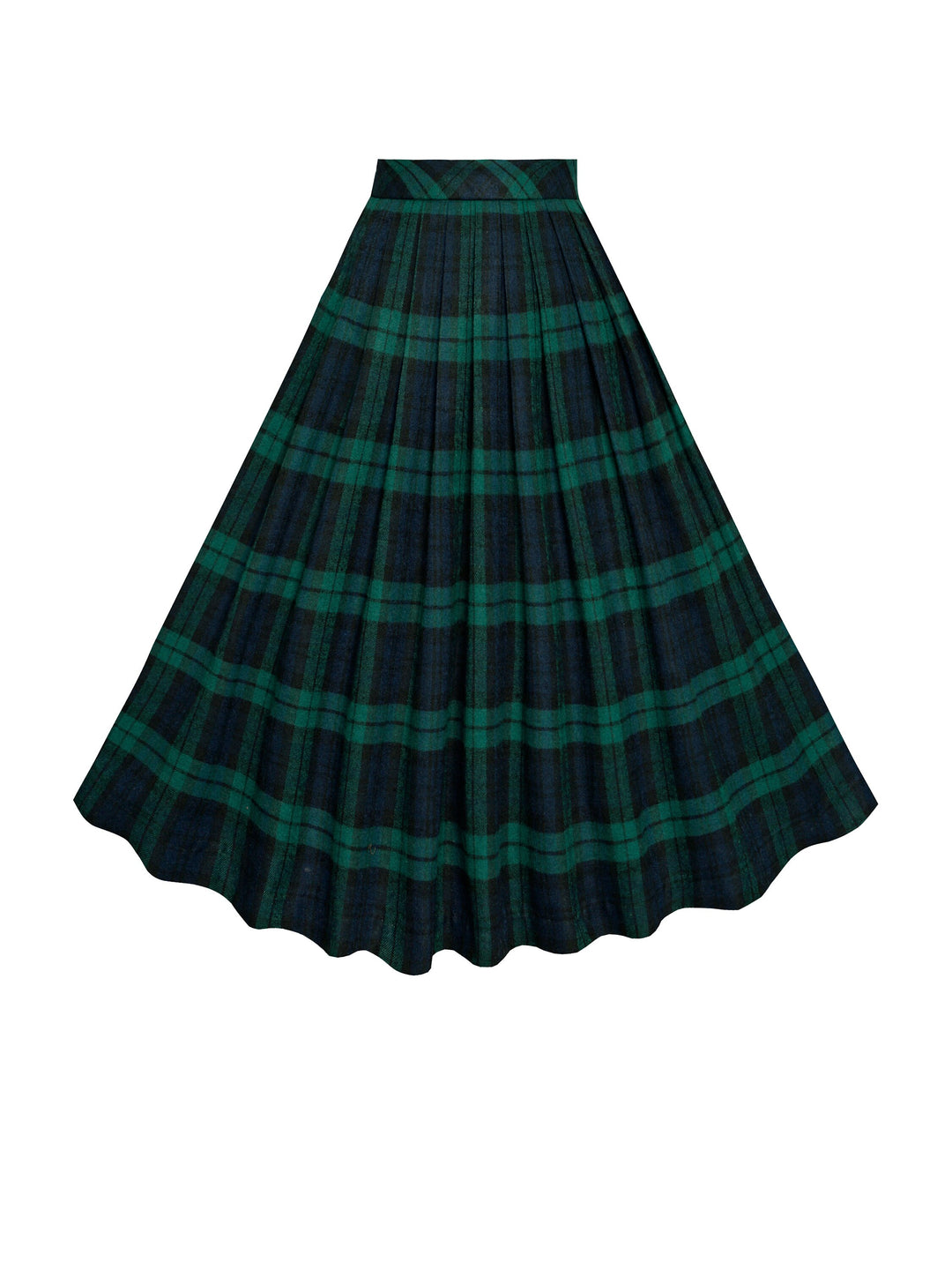MTO - Ruby Skirt Green "You Plaid me at Hello"