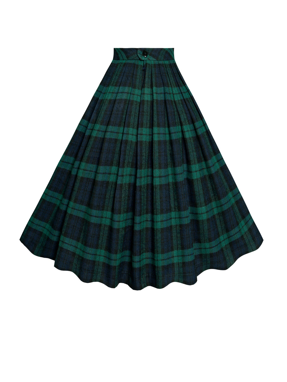 MTO - Ruby Skirt Green "You Plaid me at Hello"