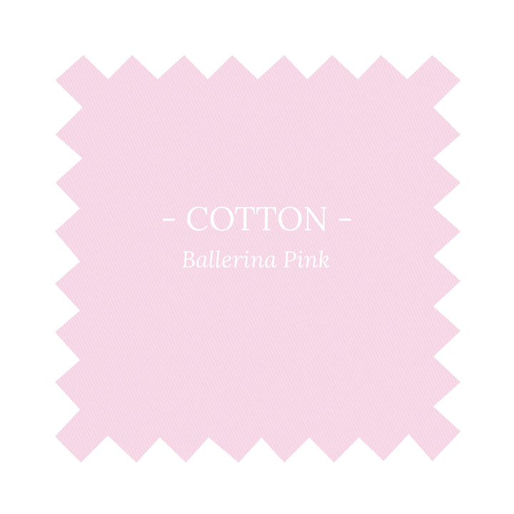 Fabric in Ballerina Pink Cotton - By the Yard