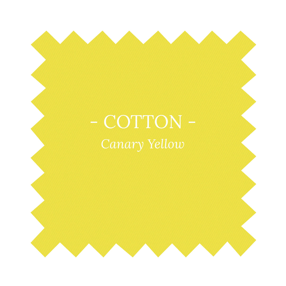 Fabric in Canary Yellow Cotton - By the Yard