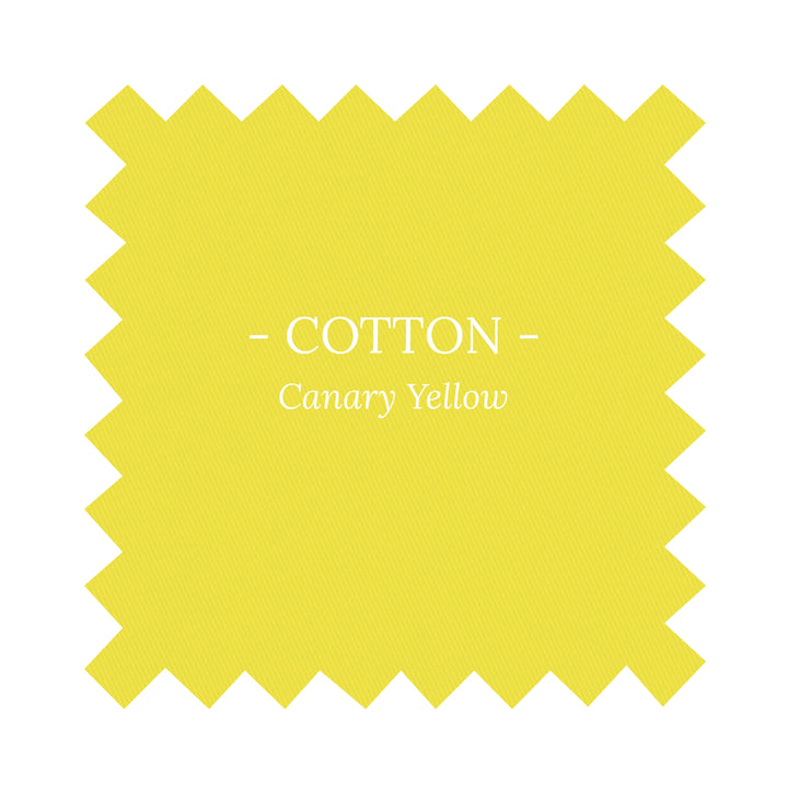 Fabric in Canary Yellow Cotton - By the Yard