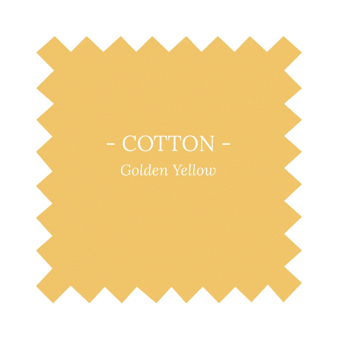 Fabric in Golden Yellow Cotton - By the Yard