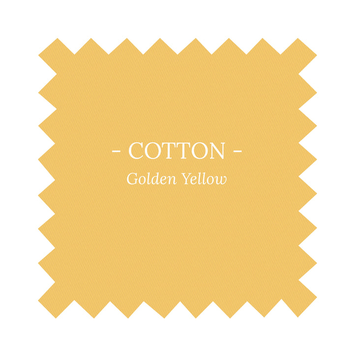 Fabric in Golden Yellow Cotton - By the Yard