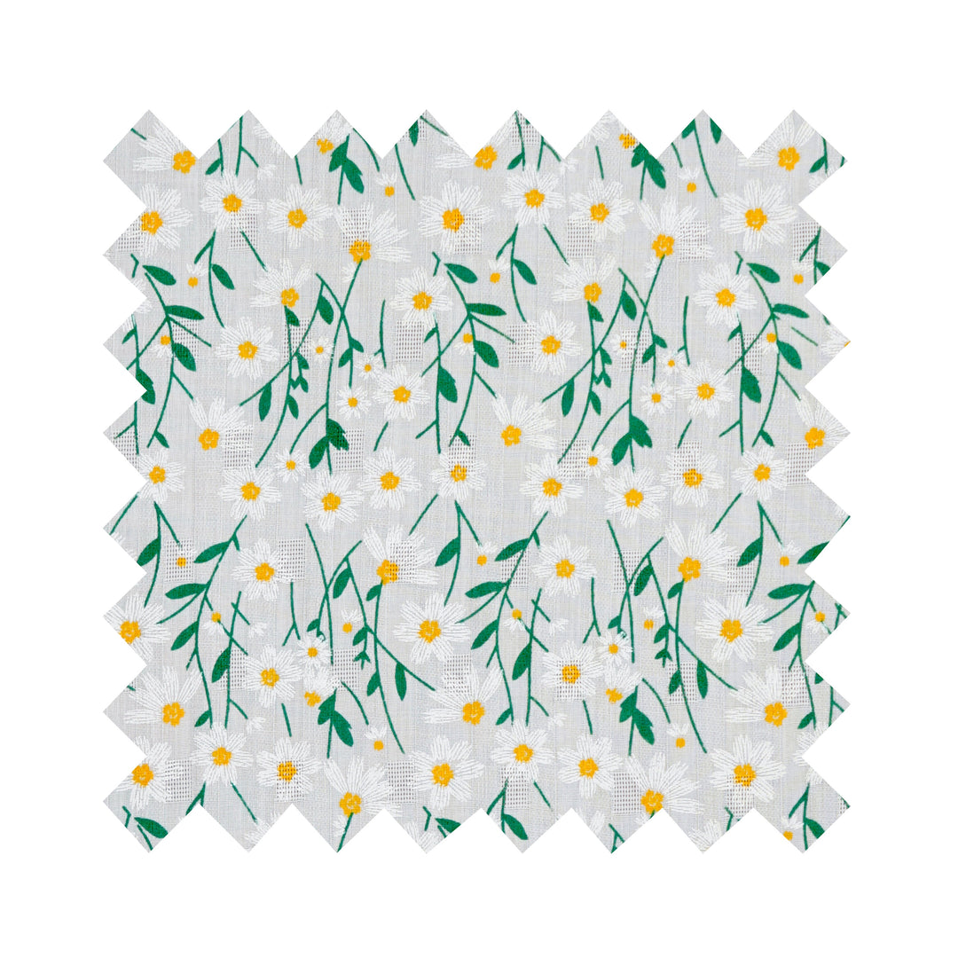 NEW Fabric in "Daisies in the Dell" - by the yard