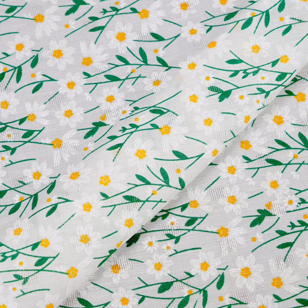 NEW Fabric in "Daisies in the Dell" - by the yard